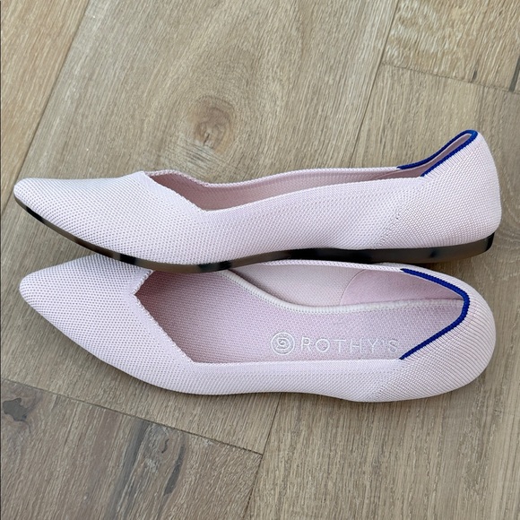 Rothy's Pink “The Point”Pointed Flats - Picture 4 of 8